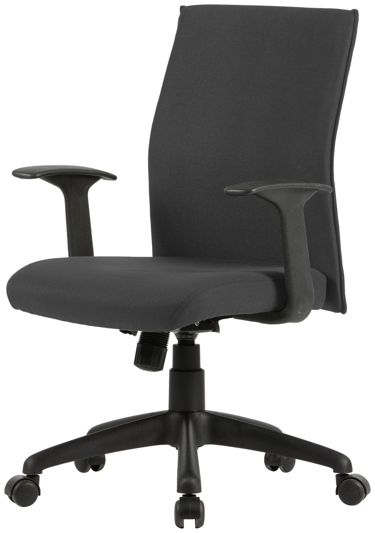 Chefsessel ROCKET schwarz schwarz Webstoff Kunststoff ROCKET - schwarz - byLIVING