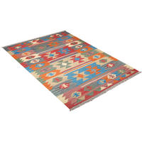 PersaTepp Teppich Kelim Gashgai bunt B/H/L: ca. 104x1x153 cm Kelim Gashgai - bunt (153,00/104,00/1,00cm) - PersaTepp