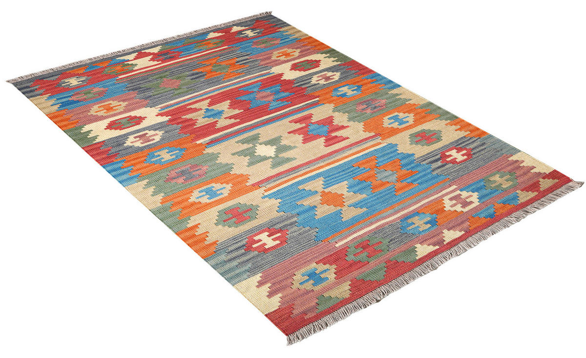 PersaTepp Teppich Kelim Gashgai bunt B/H/L: ca. 104x1x153 cm Kelim Gashgai - bunt (153,00/104,00/1,00cm) - PersaTepp