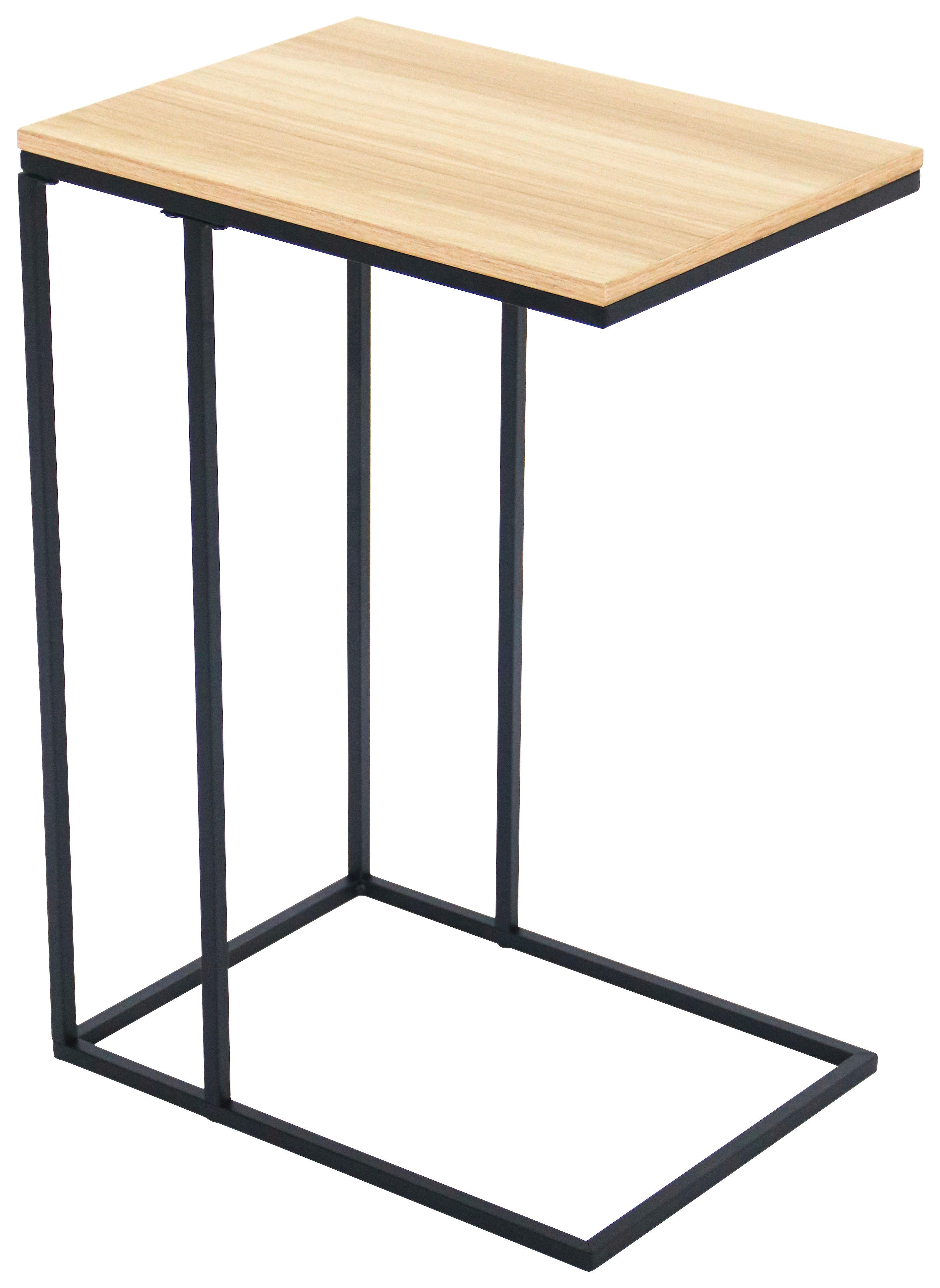 Beistelltisch Leo Artisan Nachbildung schwarz B/H/T: ca. 30x58x40 cm Leo - schwarz (30,00/58,00/40,00cm)