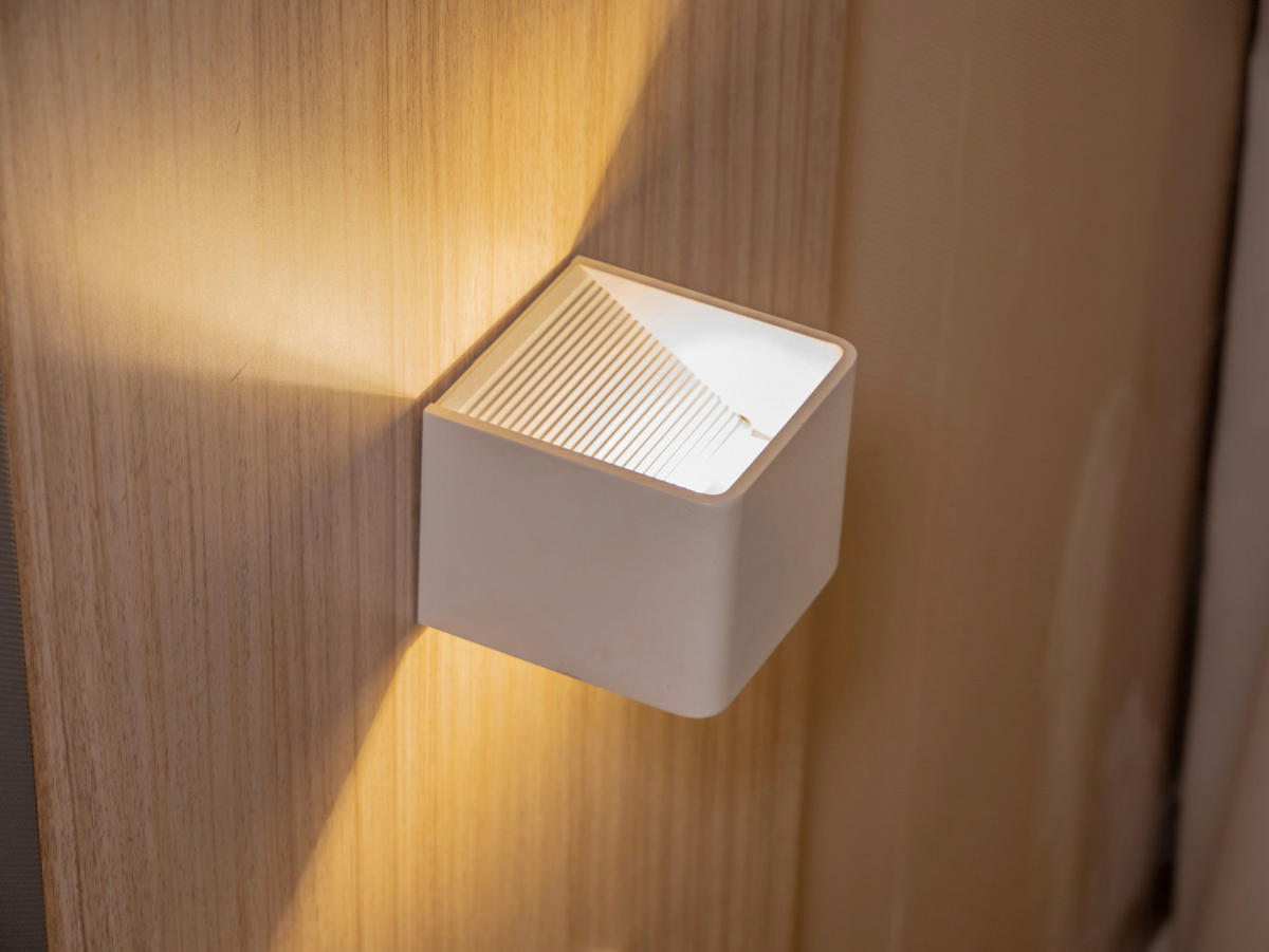 Näve Leuchten LED-Wandleuchte weiß Metall B/H/T: ca. 10x8x10 cm CUBE - weiß (10,00/8,00/10,00cm) - Näve Leuchten