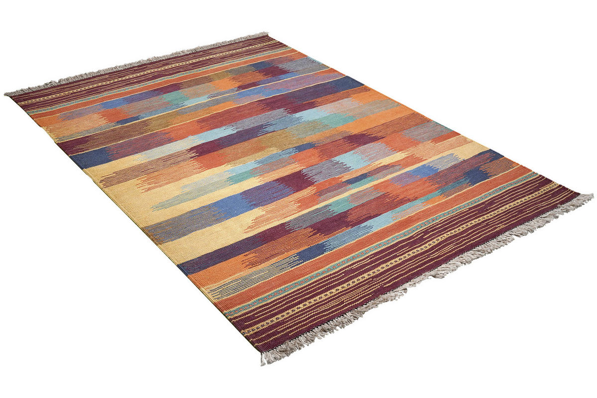 Teppich multicolor B/L: ca. 125x178 cm Teppich Kelim Gashgai - multicolor (125,00/178,00cm)