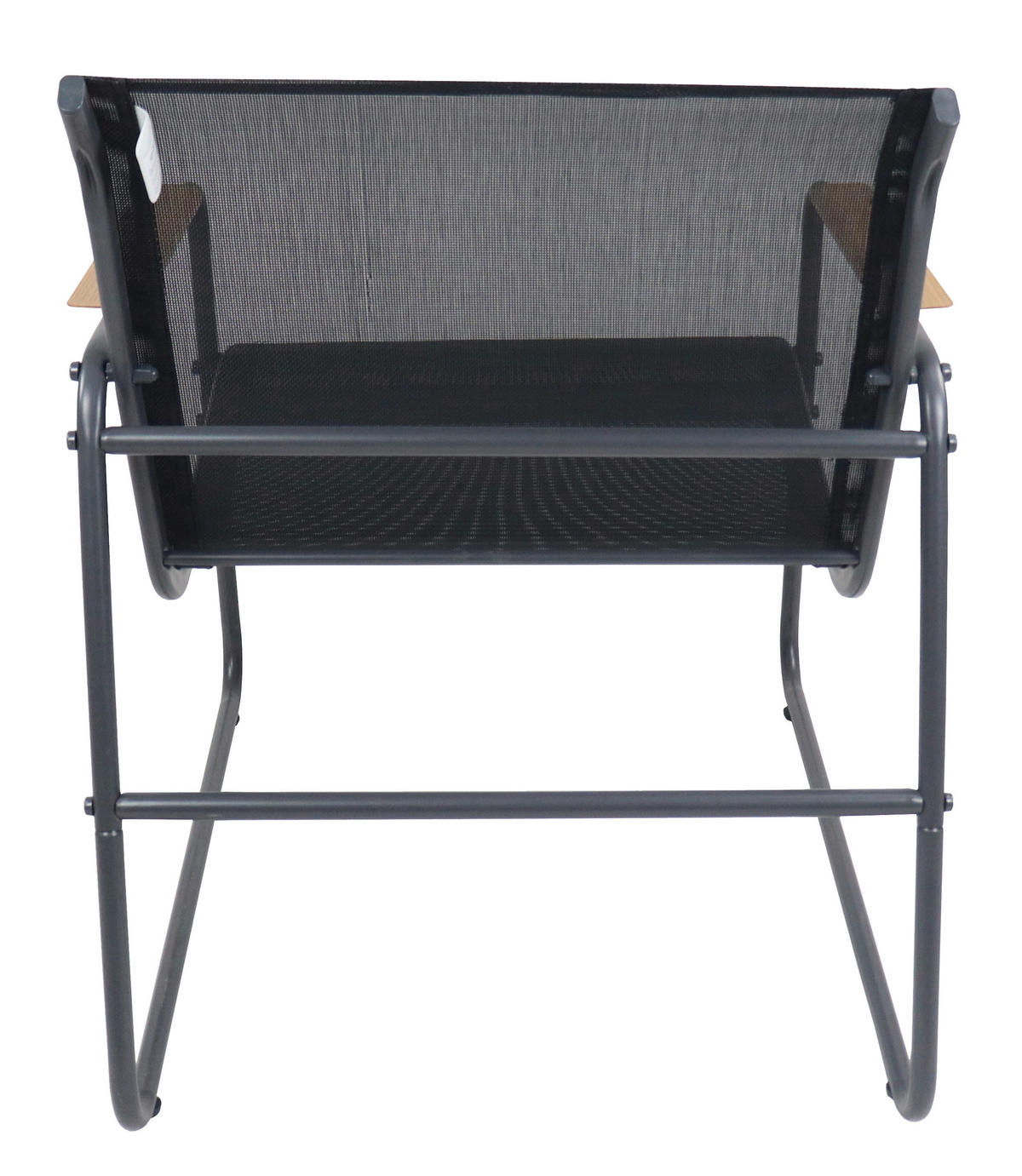 VCM Gartensitzgruppe Lexila schwarz Textilene B/H/L: ca. 110x76x74 cm Lexila - schwarz (74,00/110,00/76,00cm) - VCM