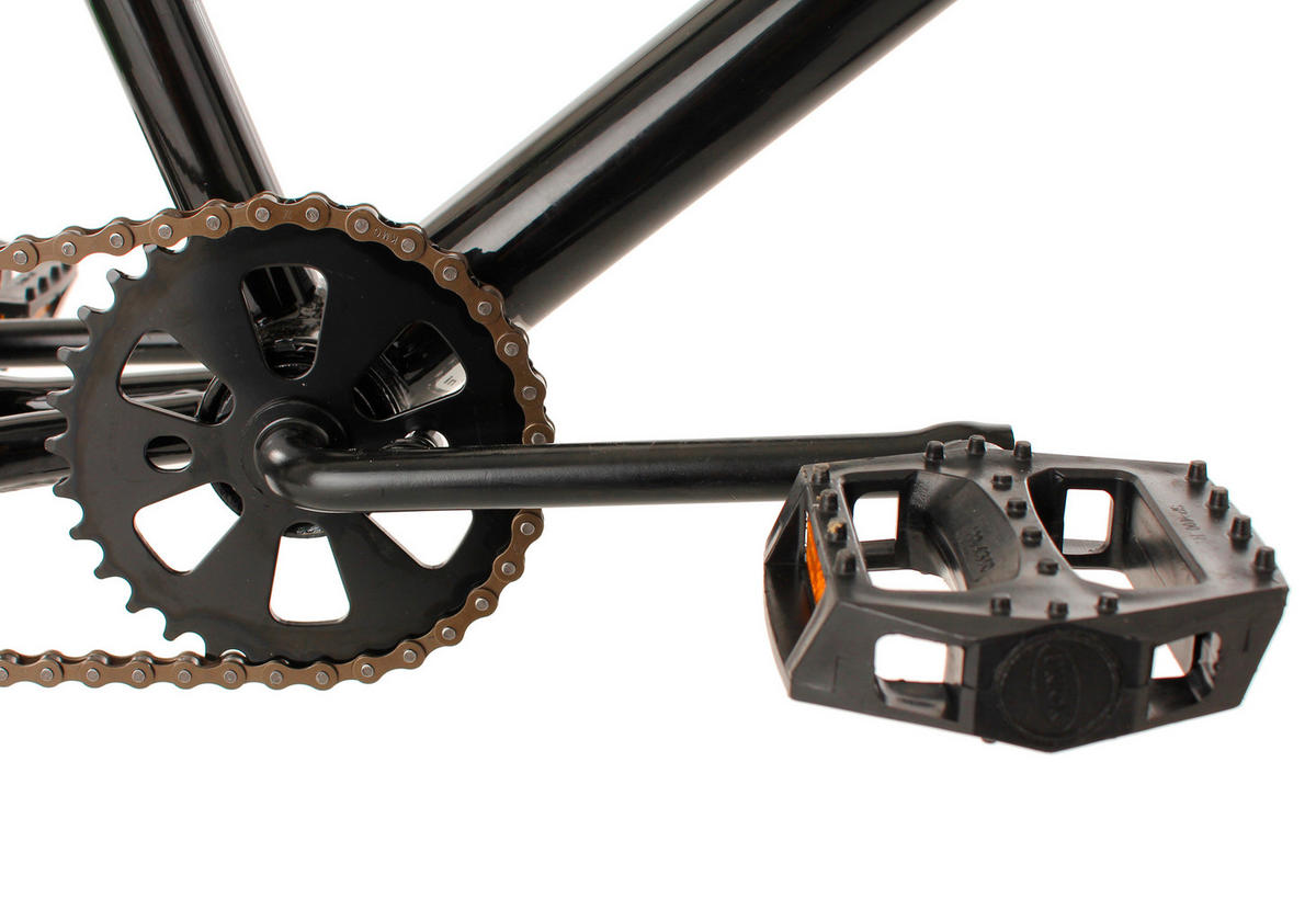 KS-Cycling BMX Hedonic 592B 20 Zoll Rahmenhöhe 28 cm 1 Gänge schwarz schwarz ca. 20 Zoll Hedonic - schwarz - KS-Cycling
