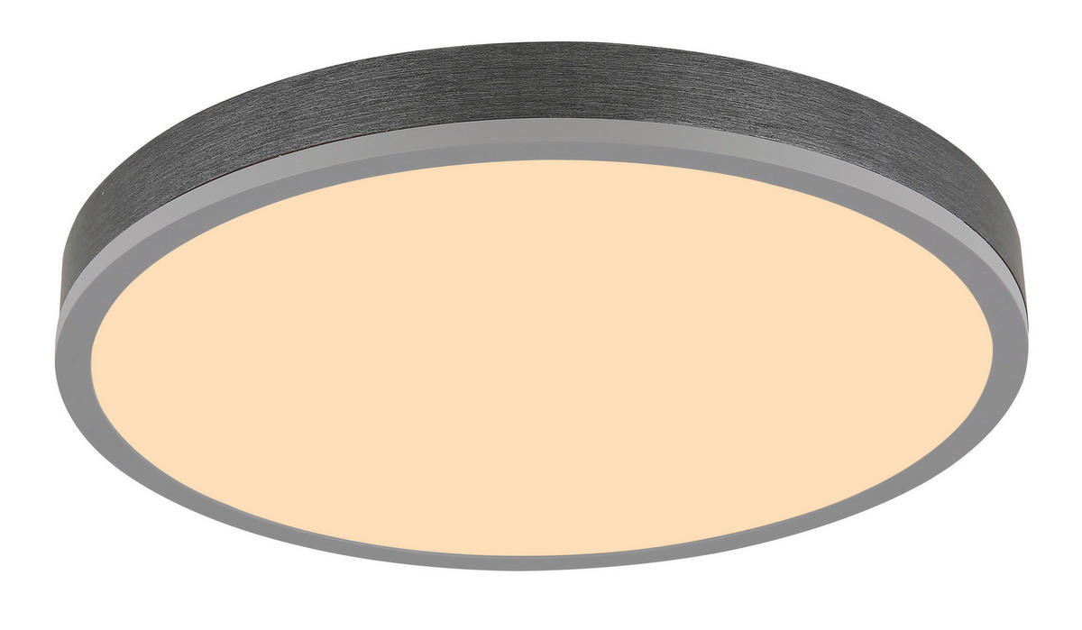 GLOBO LED-Deckenleuchte DORO 416080AD2R-CCT silber Opal Aluminium MDF H/D: ca. 8,5x45 cm 1 Brennstellen DORO - Opal/silber (45,00/8,50cm) - GLOBO