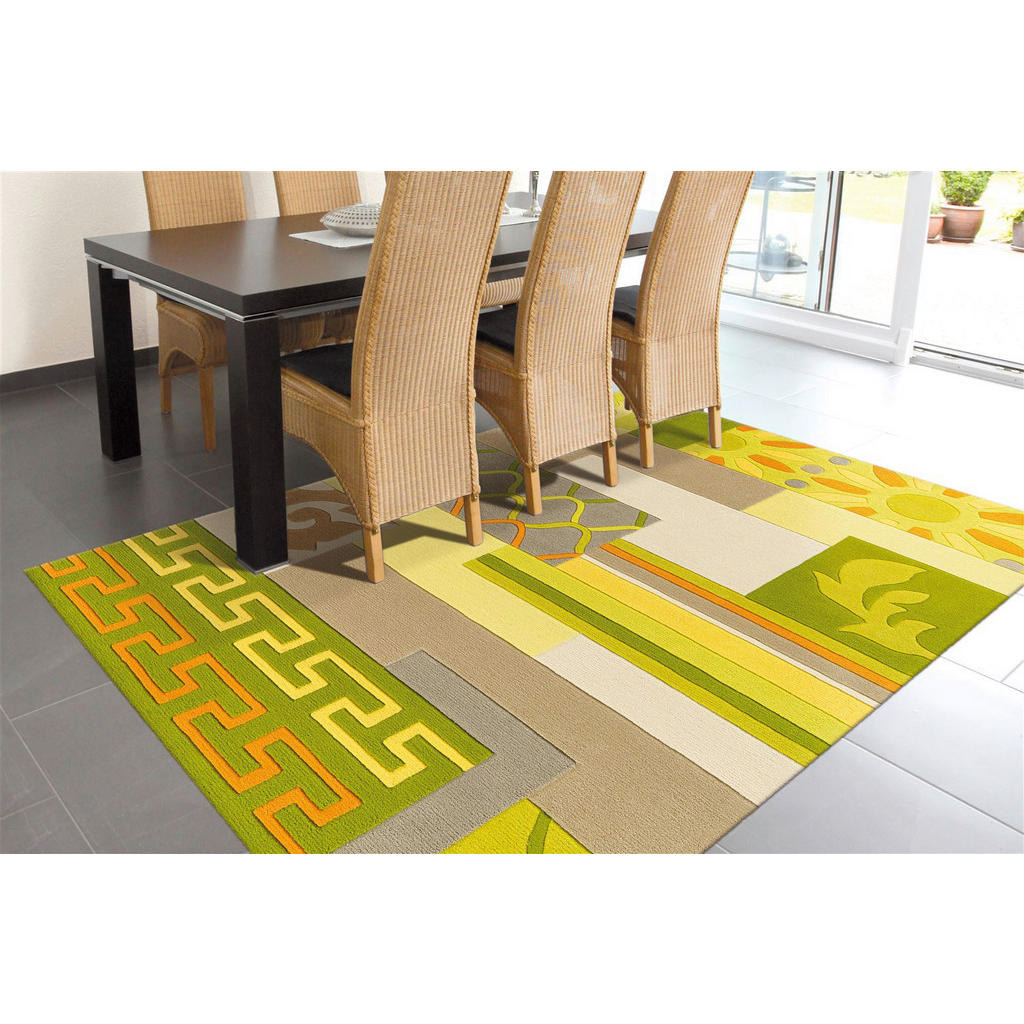 Thumbnail - Arte Espina Kurzflorteppich Sam 4165 creme B/L: ca. 170x240 cm