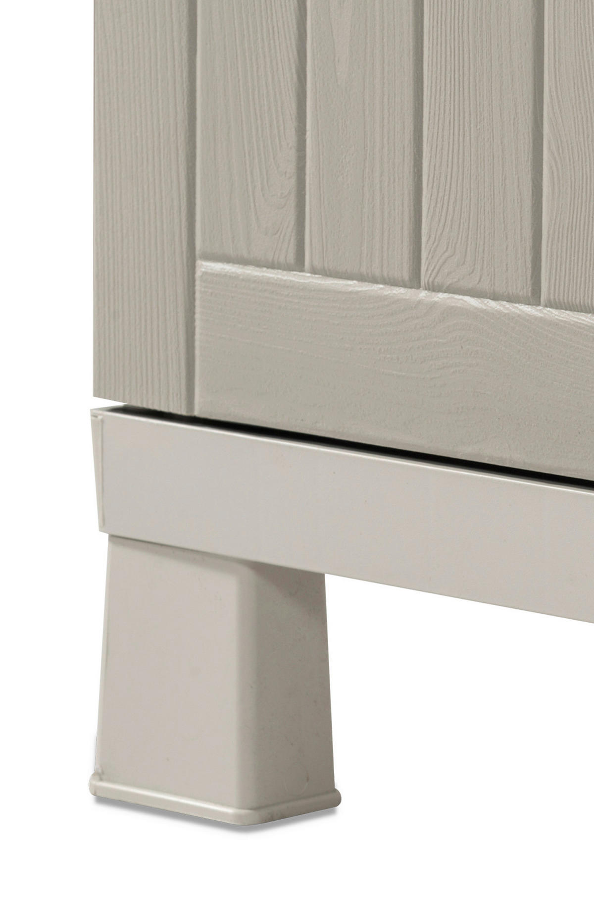 Toomax Kunststoffschrank Wood Midi hellgrau Kunststoff B/H/T: ca. 65x93x37 cm Wood Midi - hellgrau (65,00/93,00/37,00cm) - Toomax