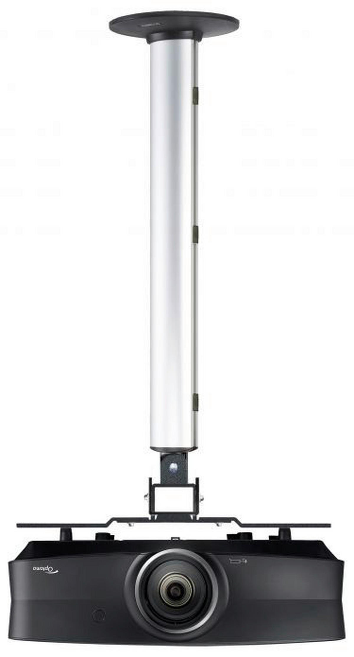 VCM Deckenhalterung Deckenhalterung silber Alu Deckenhalterung CPM - Alu/silber (62,00/19,00cm) - VCM