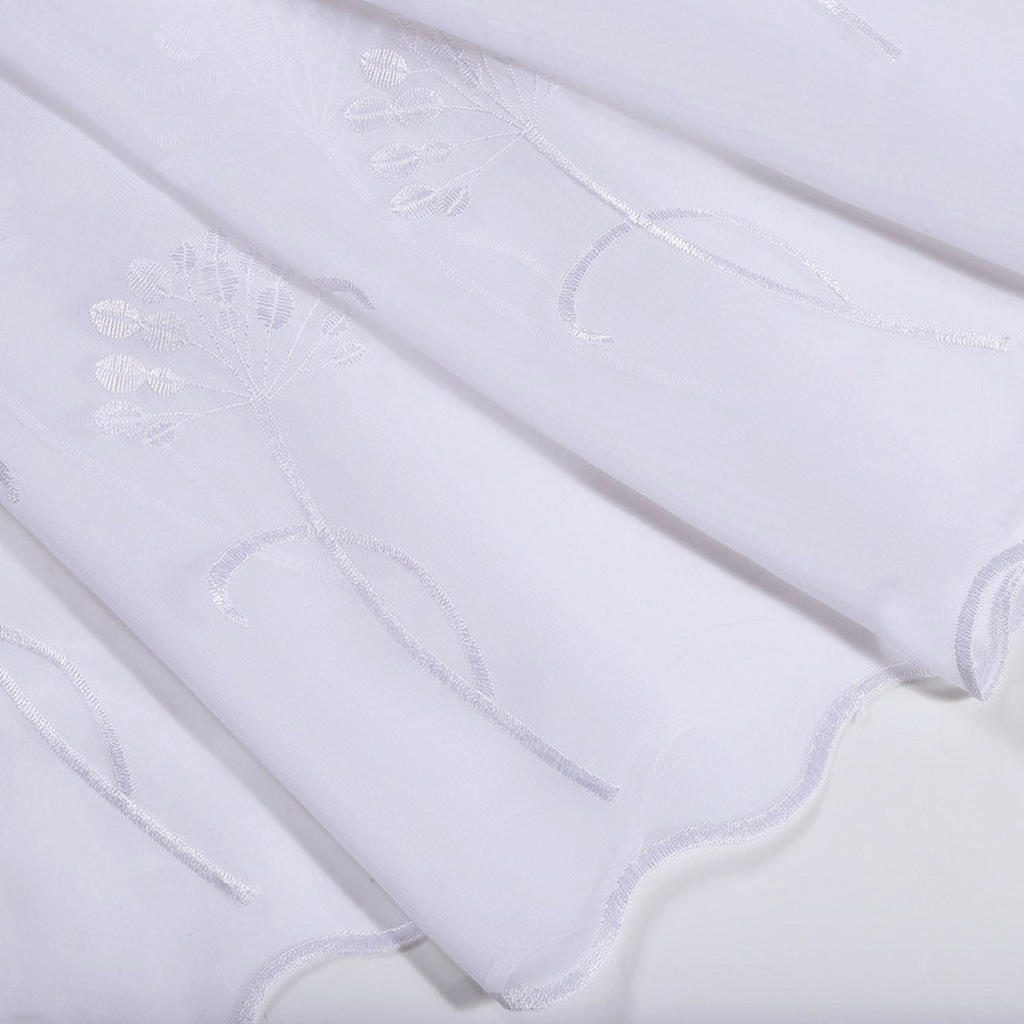 Thumbnail - POCOline Scheibengardine Pusteblume weiß B/L: ca. 150x50 cm