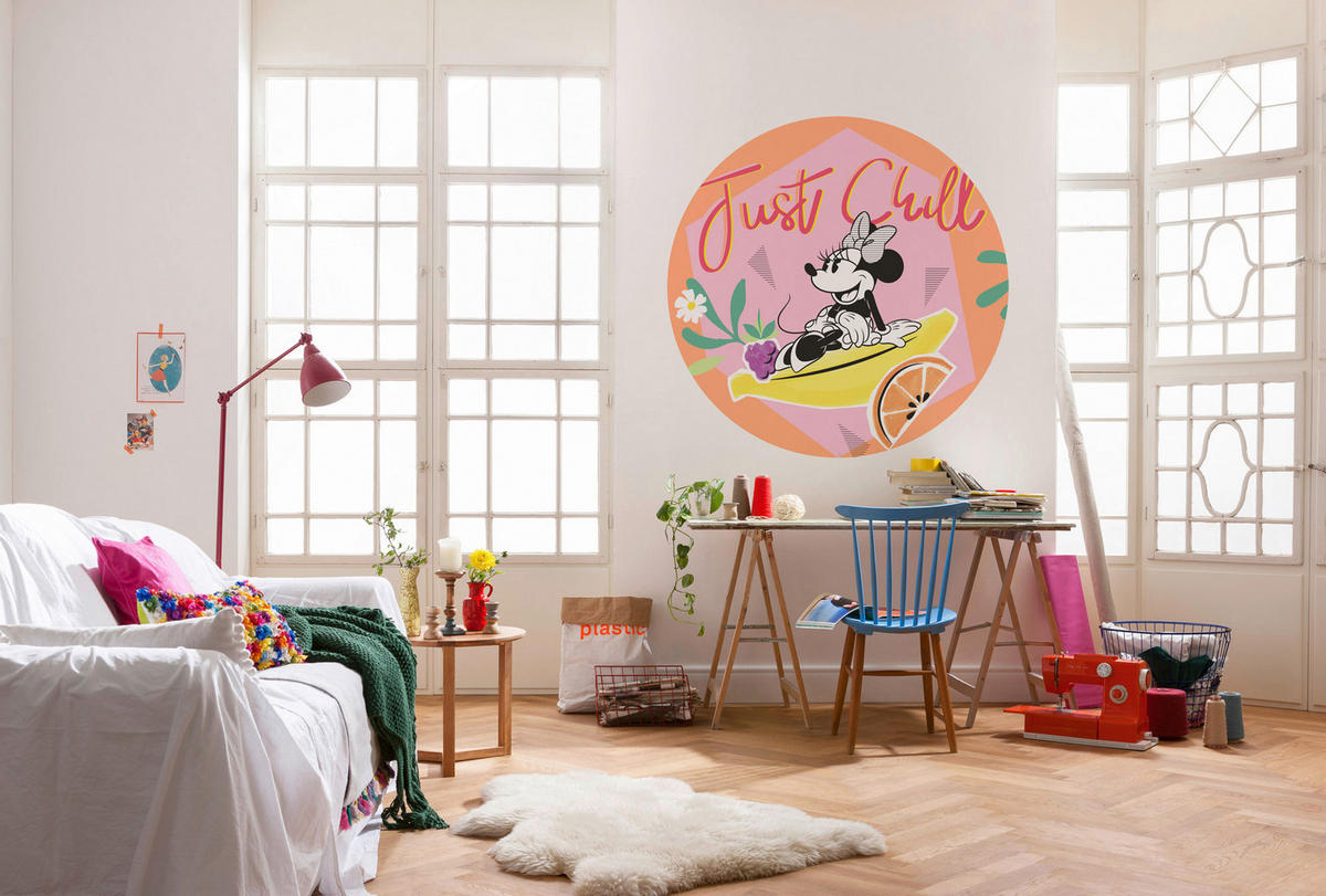 Komar Fototapete Minnie Chill D: ca. 125 cm Minnie Chill - (125,00cm) - Komar