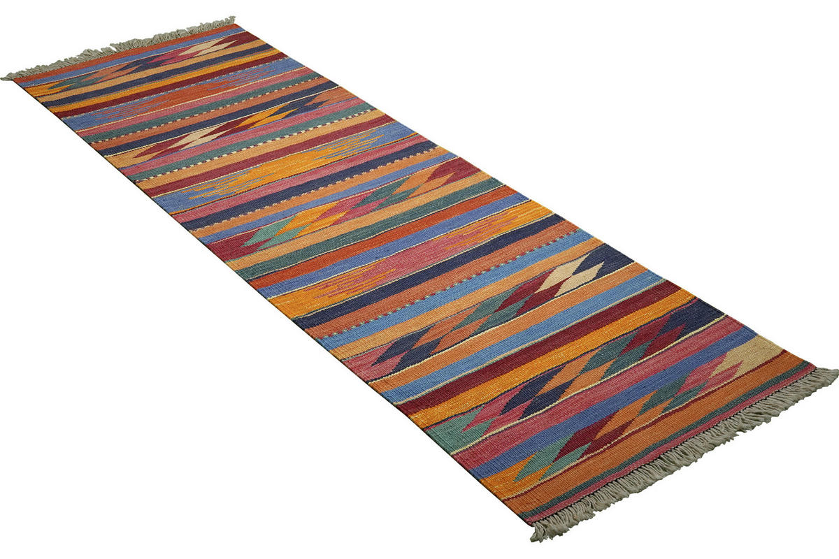 Teppich multicolor B/L: ca. 62x191 cm Teppich Kelim Gashgai - multicolor (62,00/191,00cm)