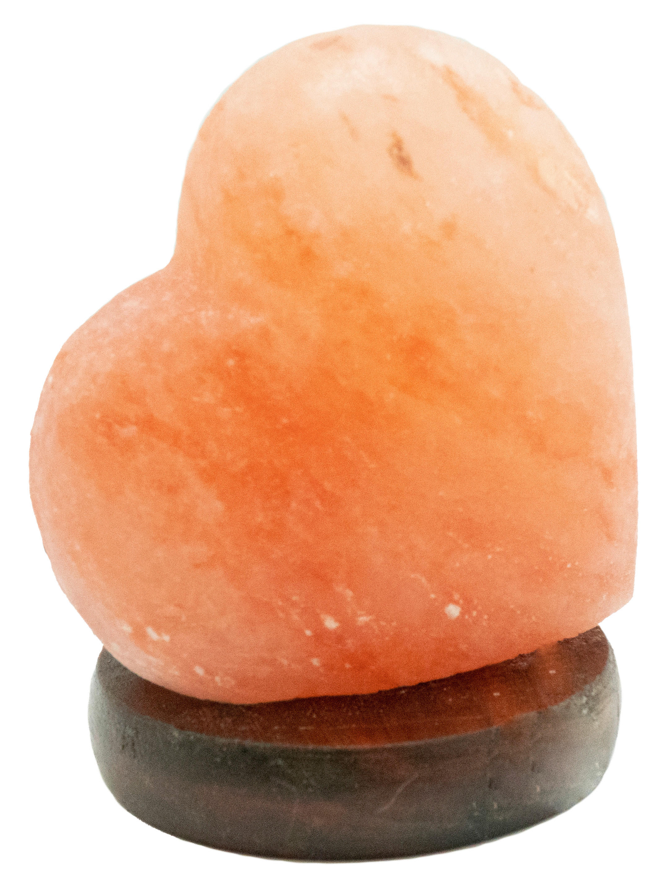 GLOBO LED-Salzkristallleuchte Stone 28306 natur Holz Stein H: ca. 11,4 cm Stone - natur (11,40cm) - GLOBO