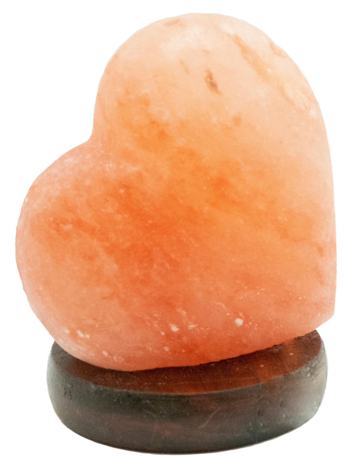GLOBO LED-Salzkristallleuchte Stone 28306 natur Holz Stein H: ca. 11,4 cm Stone - natur (11,40cm) - GLOBO