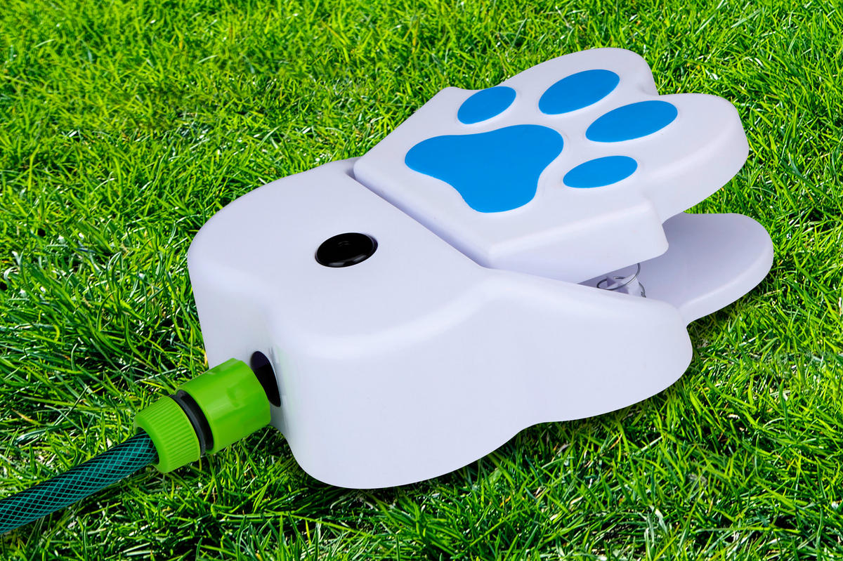 Pet Treatment Wasserbrunnen weiß Polypropylen B/H/L: ca. 40x8,2x25,4 cm Wasserbrunnen_für_Hunde - blau/weiß (25,40/40,00/8,20cm) - Pet Treatment
