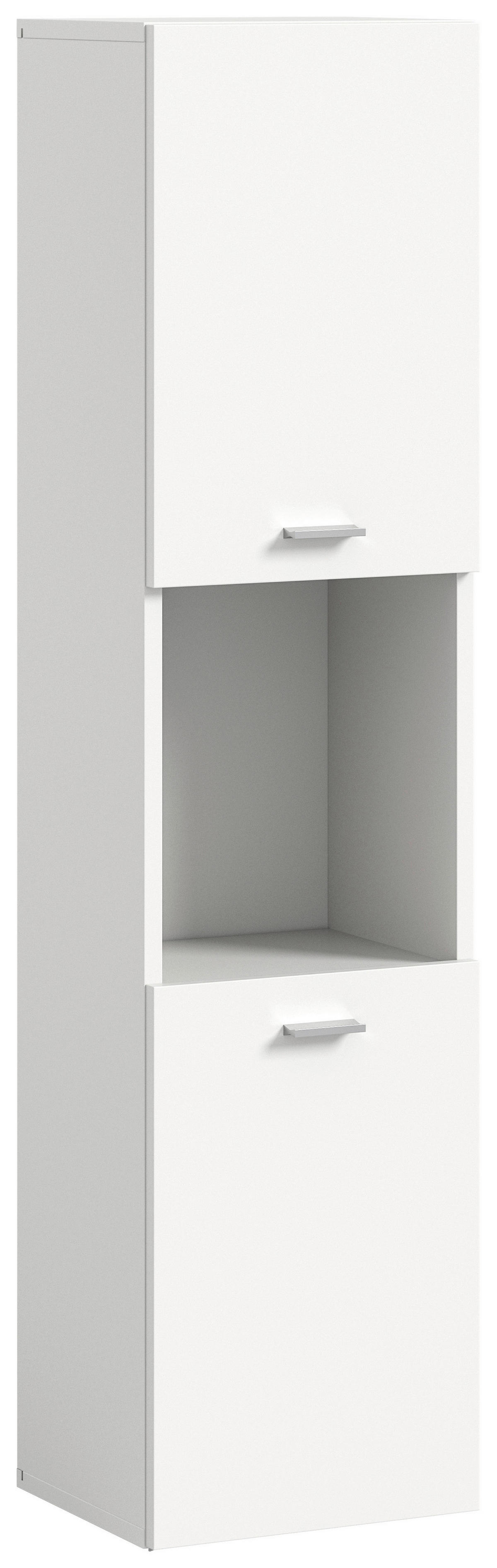 Badhochschrank BOSTON weiß B/H/T: ca. 30x125x29 cm BOSTON - weiß (30,00/125,00/29,00cm) - xonox.home
