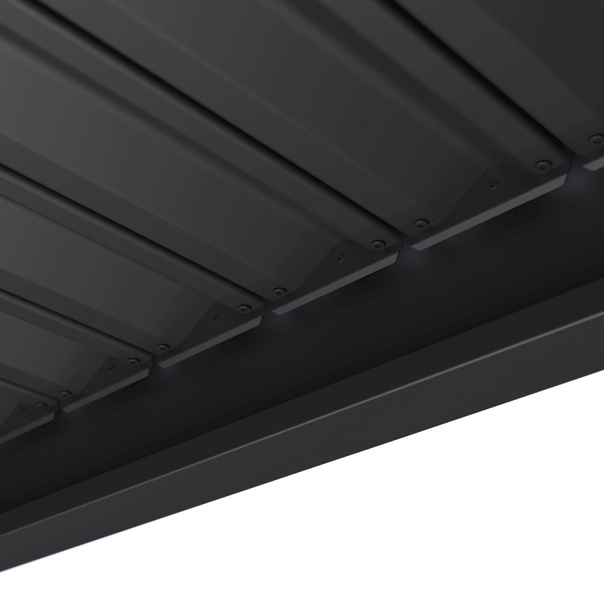 Paragon Outdoor Pergola Grand Tuscan anthrazit Aluminium B/H/L: ca. 599x256x370 cm Grand Tuscan - anthrazit (370,00/599,00/256,00cm) - Paragon Outdoor