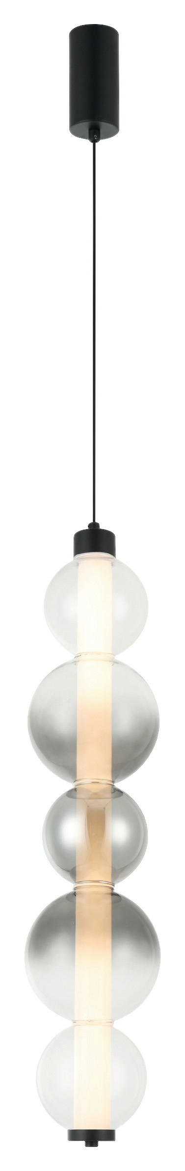 Lamkur Hängeleuchte Lummi - schwarz (15,00/120,00/15,00cm) - Lamkur