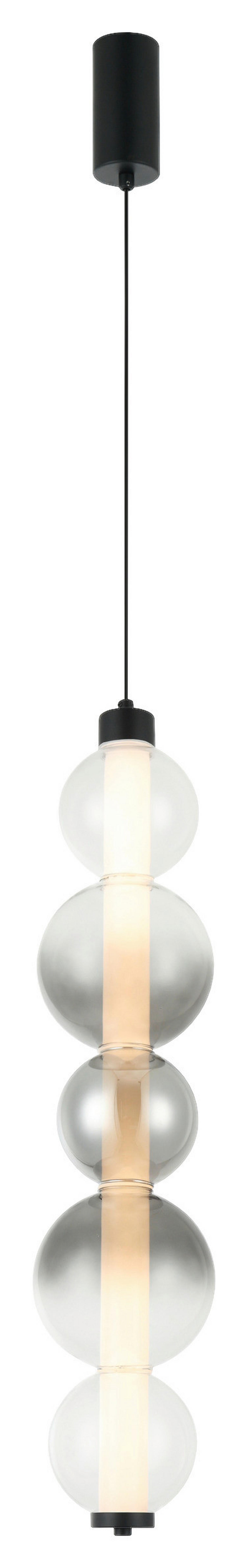 Lamkur Hängeleuchte Lummi - schwarz (15,00/120,00/15,00cm) - Lamkur