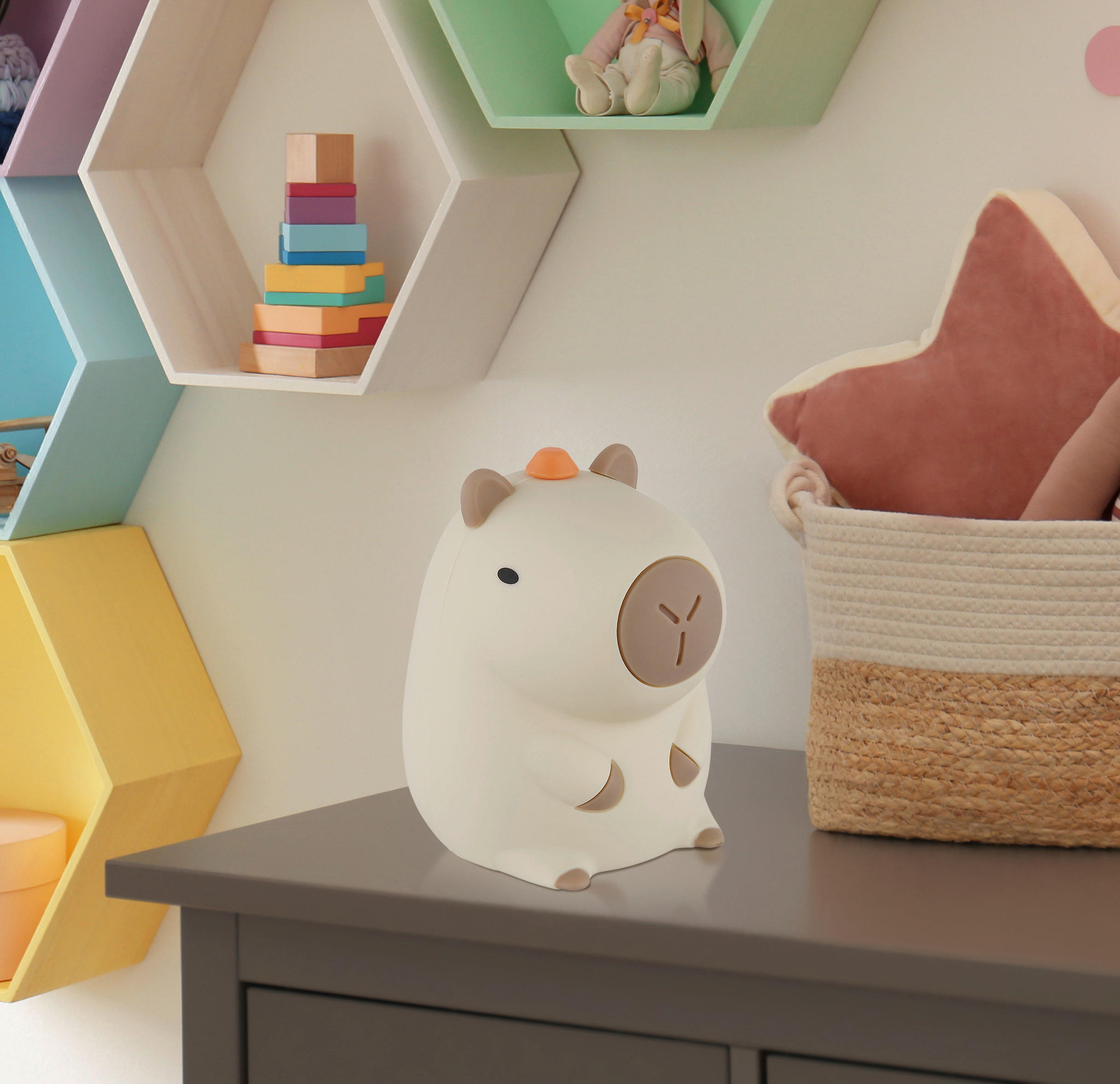 Thumbnail - GLOBO LED-Dekoleuchte Kunststoff B/H/T: ca. 10,8x9,1x12,2 cm