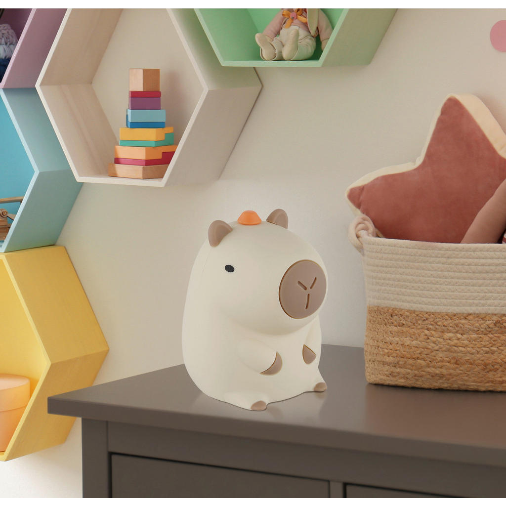 Thumbnail - LED-Dekoleuchte Kunststoff B/H/T: ca. 10,8x9,1x12,2 cm