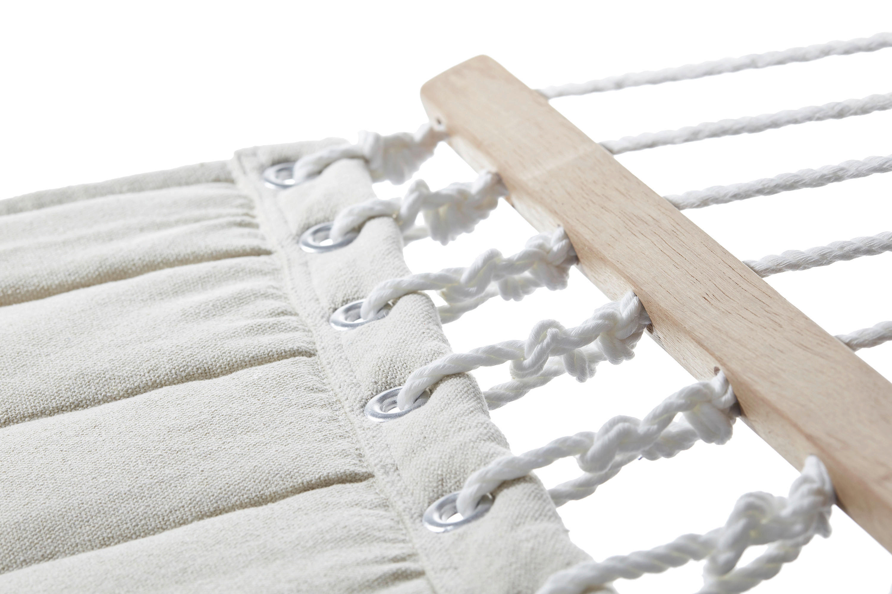 Grasekamp Stabhängematte beige Holz B/L...