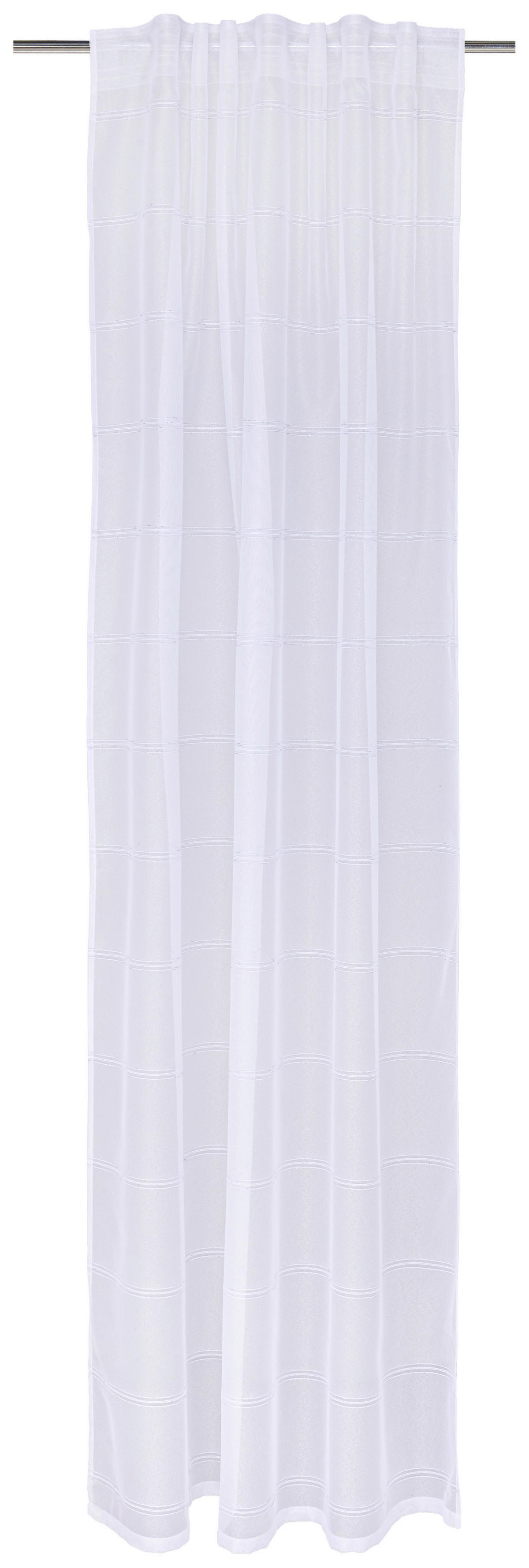 Kombivorhang Gabi weiß B/L: ca. 140x245 cm Gabi - weiß (140,00/245,00cm) - POCOline
