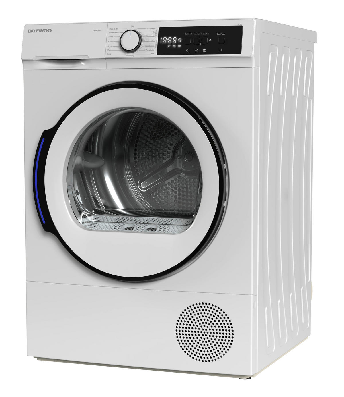 Daewoo Wärmepumpentrockner TD-B9GP1WD0-DE Wärmepumpentrockne TD-B9GP1WD0-DE - weiß (59,60/84,50/60,90cm) - Daewoo