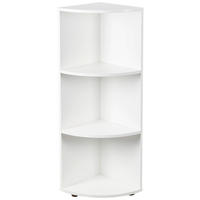 Eckregal Nuoro ER2 weiß beschichtet Nachbildung B/H/L: ca. 33x110x34,4 cm Nuoro ER2 - weiß (34,40/33,00/110,00cm) - Inter Link