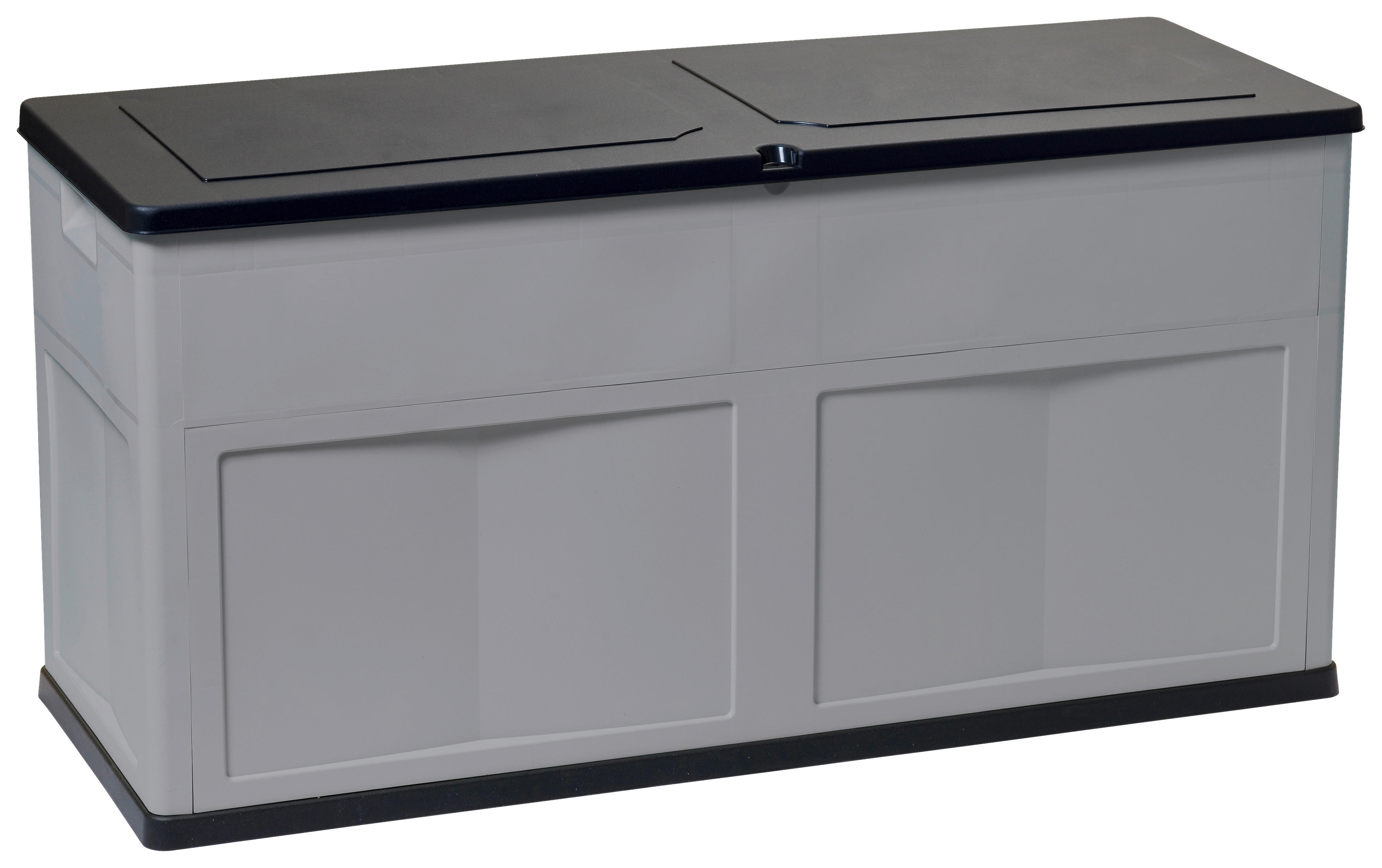 Toomax Aufbewahrungsbox Trend 320 grauschwarz Kunststoff B/H/T: ca. 119x60x46 cm Trend 320 - grauschwarz (119,00/60,00/46,00cm) - Toomax