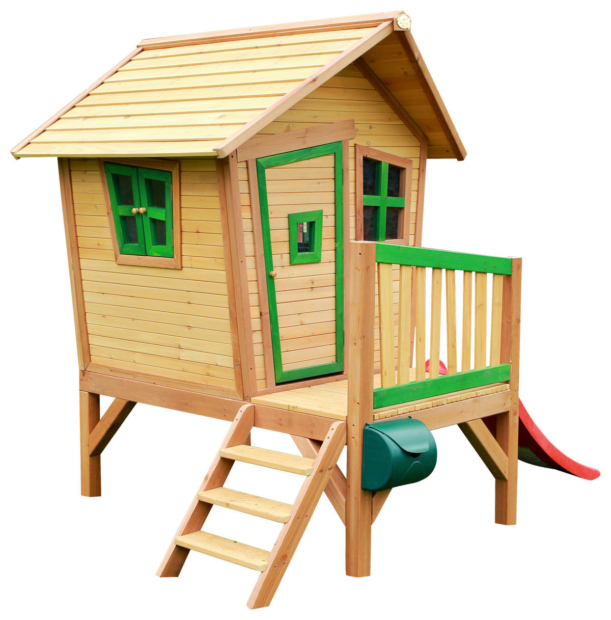 AXI Spielhaus Robin multicolor B/H/T: ca. 264x203x177 cm Robin - multicolor (264,00/203,00/177,00cm) - AXI