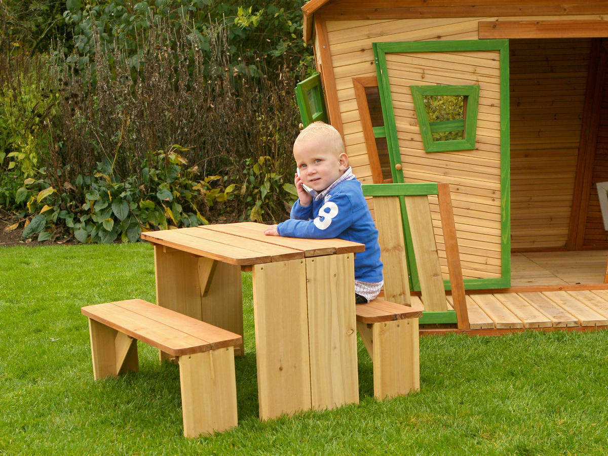 AXI Picknick-Set ZidZed XL braun Holz B/H/T: ca. 80x45x70 cm ZidZed XL - braun (80,00/45,00/70,00cm) - AXI