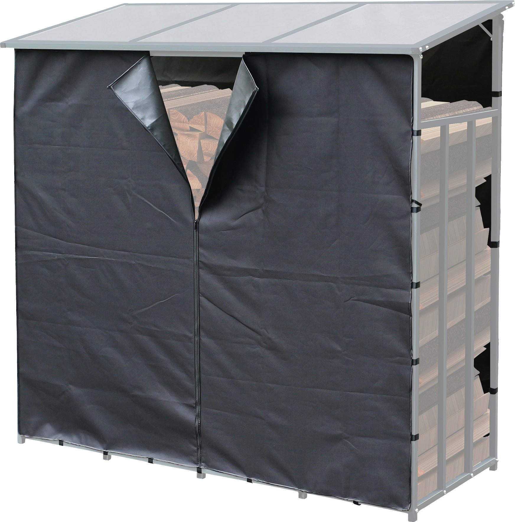 Grasekamp Wetterschutz Set Kaminholzlager Wetterschutz Set Kaminholzlager - Grasekamp