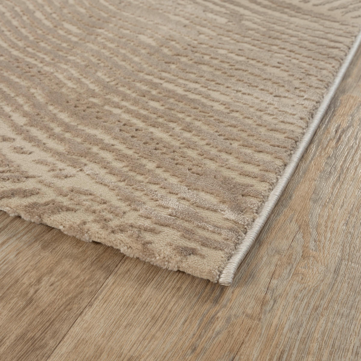 Sanat Kurzflorteppich HERA braun B/L: ca. 80x300 cm HERA - braun (80,00/300,00cm) - Sanat