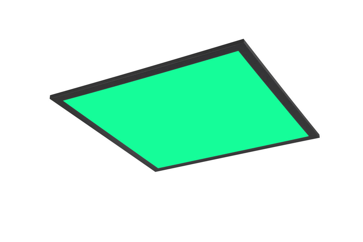 Reality LED-Deckenleuchte Beta R67664532 schwarz Metall B/H/T: ca. 44,5x50x44,5 cm 1 Brennstellen Beta - schwarz (44,50/50,00/44,50cm) - Reality