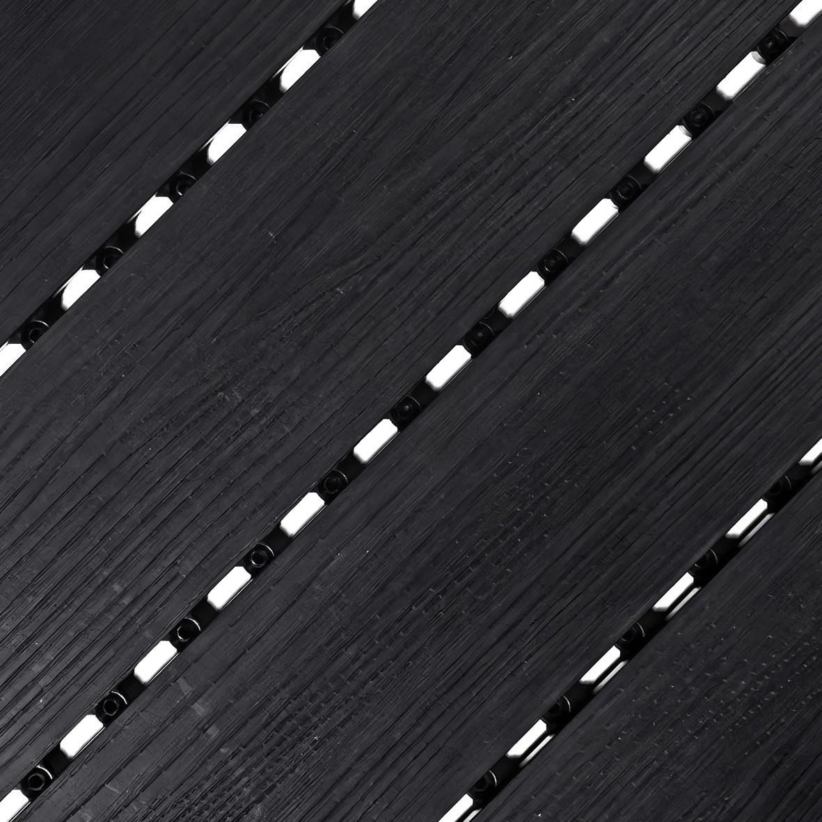 Thumbnail - POCOline Terrassenfliese WPC, 6 Stück im Paket anthrazit B/L: ca. 30x30 cm