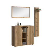 Garderobenset STATION Evoke Oak Nachbildung B/H/T: ca. 157x192x37 cm STATION - (157,00/192,00/37,00cm) - xonox.home