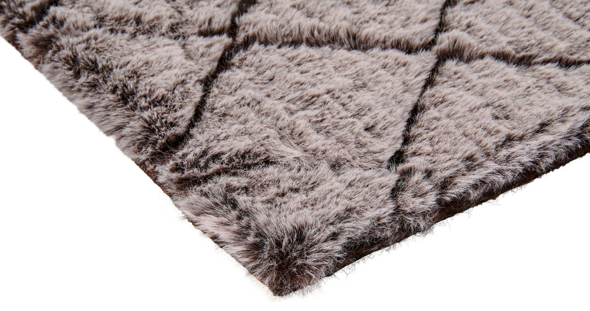 Teppich Vichy natur B/L: ca. 80x150 cm Vichy - natur (80,00/150,00cm)