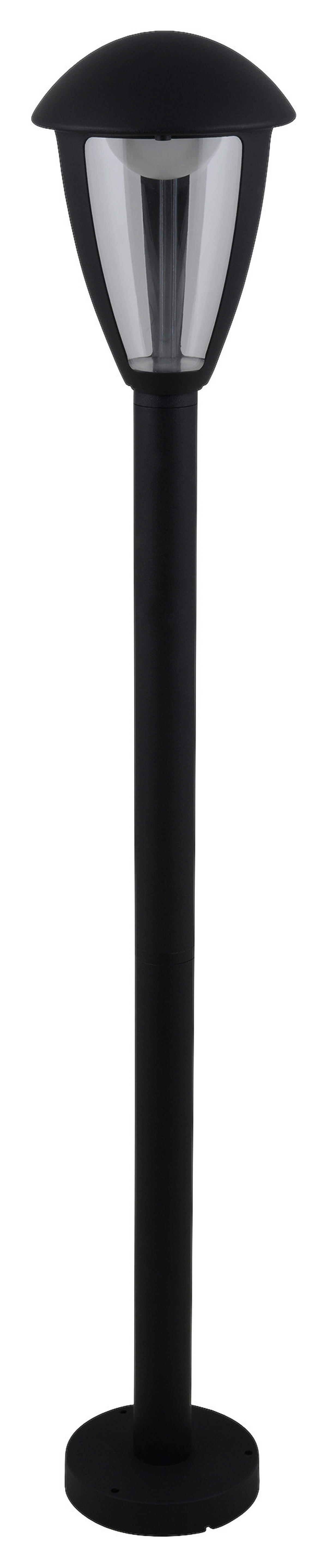 Näve Leuchten LED-Außensockelleuchte 2096122 anthrazit Aluminium Kunststoff B/H/T: ca. 19x100x16,5 cm LED Außensockelleuchte Leah mit LED - anthrazit (19,00/100,00/16,50cm) - Näve Leuchten