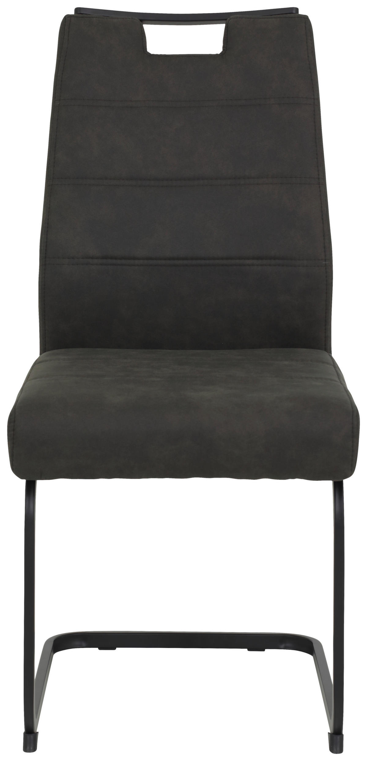 Schwingstuhl Kerstin anthrazit Vintage B/H/T: ca. 49x100x61 cm Kerstin - schwarz/anthrazit (49,00/100,00/61,00cm)