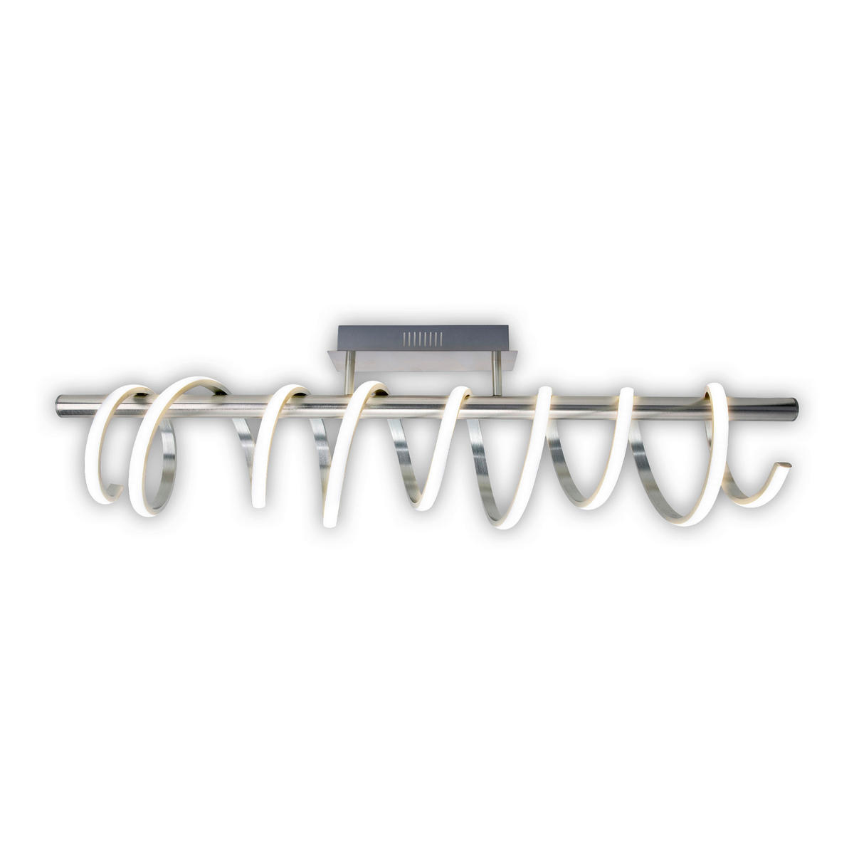 Näve Leuchten Deckenleuchte 1374350 nickel matt Metall Kunststoff B/H/T: ca. 20x27x100 cm null 1 Brennstellen Belleza - nickel matt (20,00/27,00/100,00cm) - Näve Leuchten