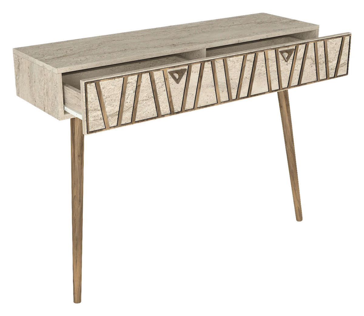 Konsolentisch Forest beige Spanplatte B/H/T: ca. 120x90x36 cm Forest - beige (120,00/90,00/36,00cm) - moebel17