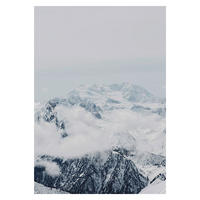 Komar Poster Mountains Clouds Berge B/L: ca. 50x70 cm Mountains Clouds - (50,00/70,00cm) - Komar
