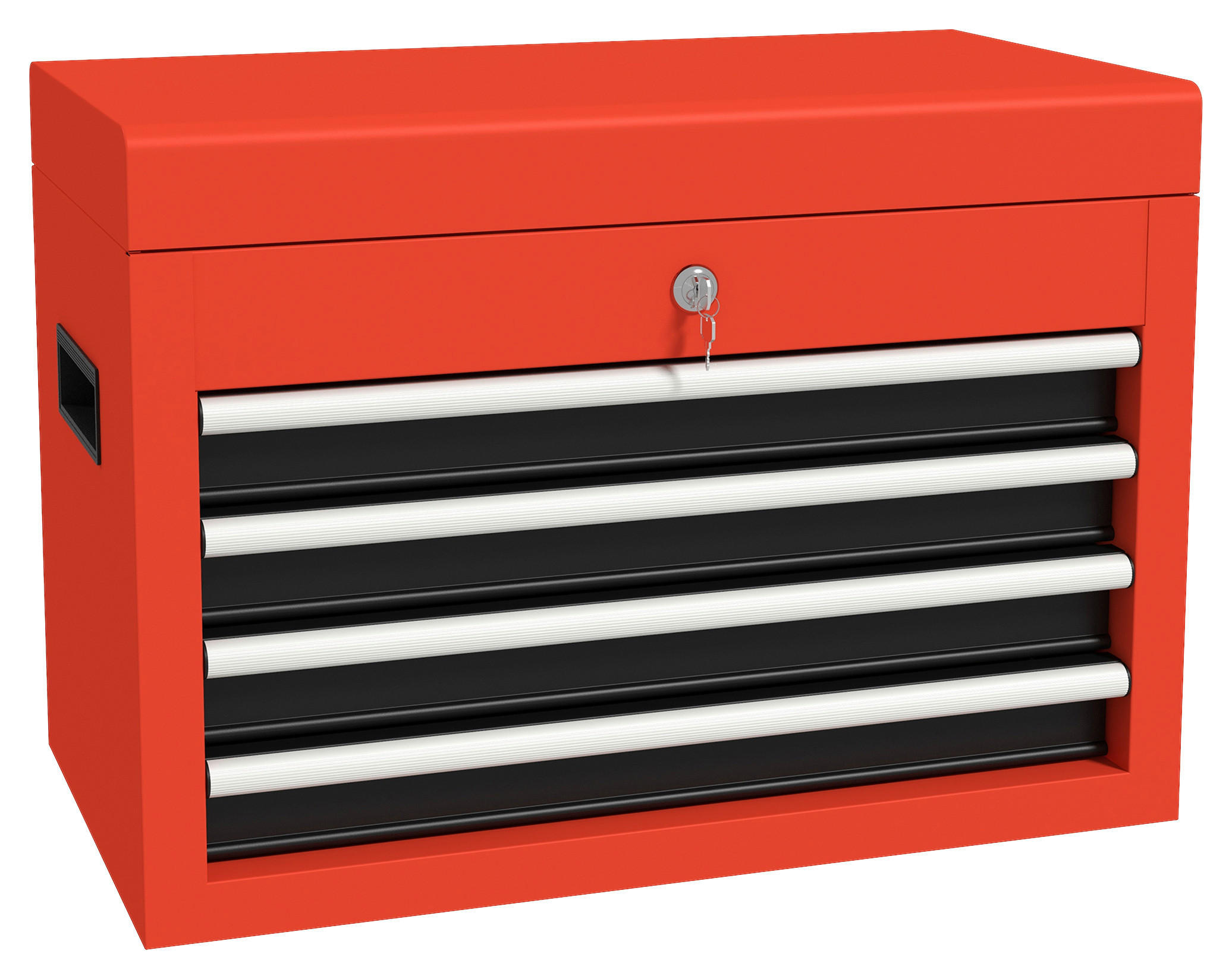 B/H/L: ca. 24,5x45x32,5 cm Werkzeugkasten - rot (32,50/24,50/45,00cm) - DURHAND