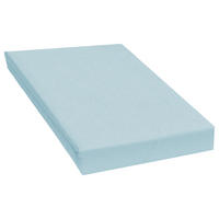 Biber Spannbetttuch Biber Spannbettuch_Biber 200x200x27 blau - blau (200,00/200,00/27,00cm) - POCOline