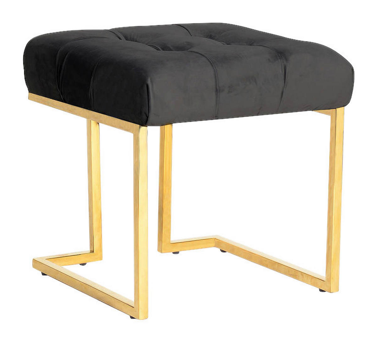 360 Living Hocker Rare 101 schwarz B/H/T: ca. 48x48x48 cm Rare 101 - schwarz (48,00/48,00/48,00cm) - 360 Living