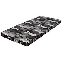 Komfortschaummatratze Military schwarz Liegefläche B/L: ca. 90x200 cm Military - schwarz/multicolor (90,00/9,00/200,00cm)
