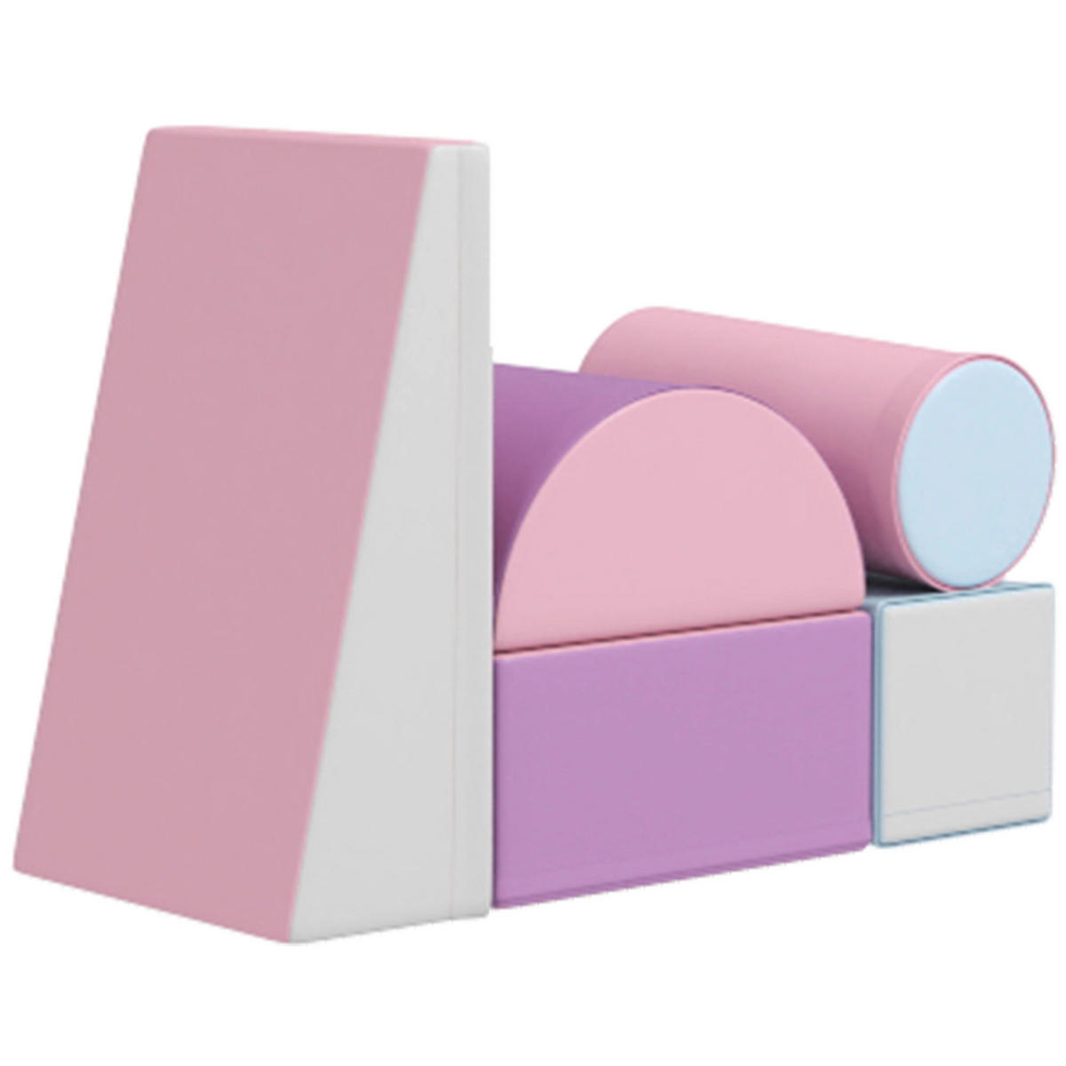 HOMCOM Bausteinset B/H/L: ca. 40,6x20,3x40,6 cm Bausteinset - multicolor (40,60/40,60/20,30cm) - HOMCOM