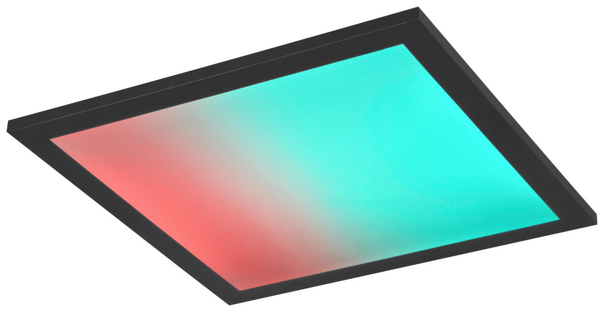 Reality LED-Deckenleuchte Beta R67663032 schwarz Metall B/H/T: ca. 29,5x50x29,5 cm 1 Brennstellen Beta - schwarz (29,50/50,00/29,50cm) - Reality