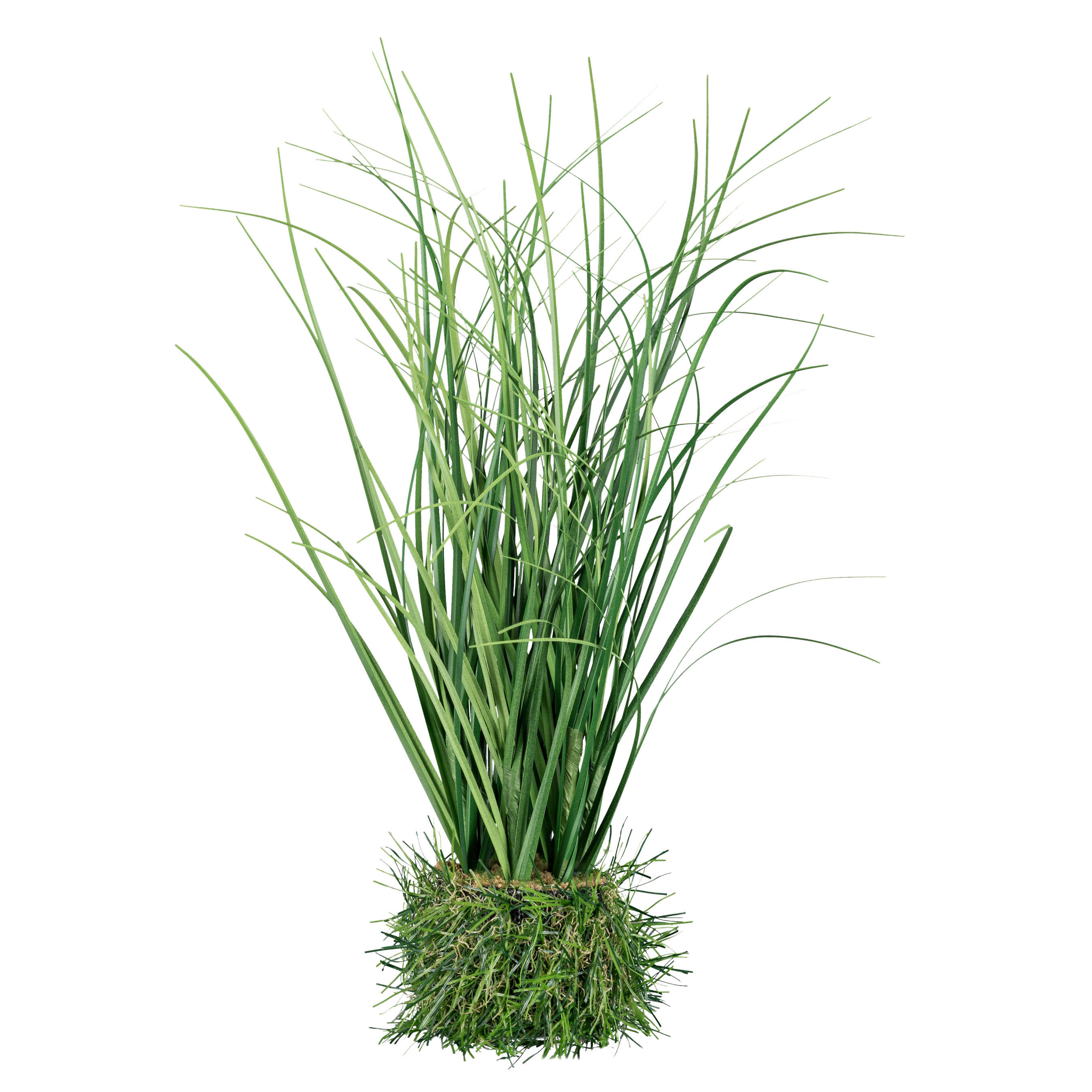 Grasarrangement grün Kunststoff H: ca. 27 cm Gras_in_Grasballen - grün (27,00cm)