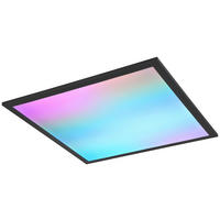Reality LED-Deckenleuchte Beta R67664532 schwarz Metall B/H/T: ca. 44,5x50x44,5 cm 1 Brennstellen Beta - schwarz (44,50/50,00/44,50cm) - Reality